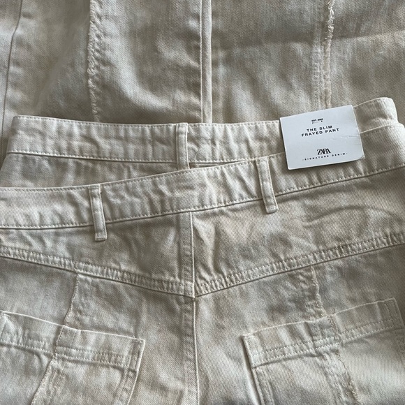 ZARA The Slim Frayed Pant - Picture 6 of 10